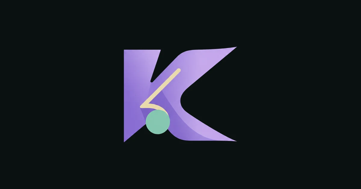 The official Keval Sound mark in lavender and mint